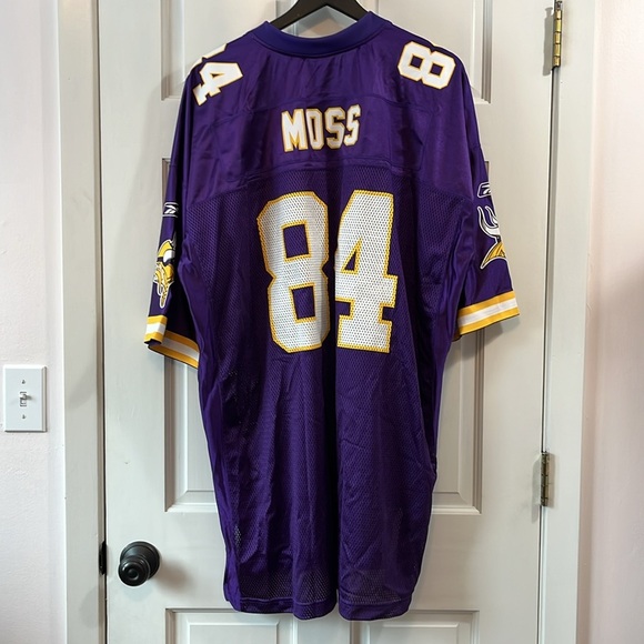Reebok Vintage Randy Moss Minnesota Vikings Football Jersey - Size 2XL - Picture 1 of 10
